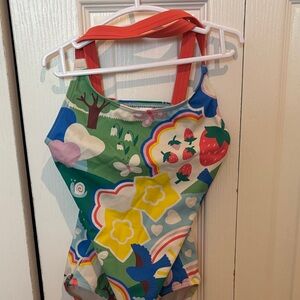 Mini Boden Multicolor Kids Swim One Piece